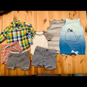 BabyGap & Old Navy 6-12mo Summer Lot